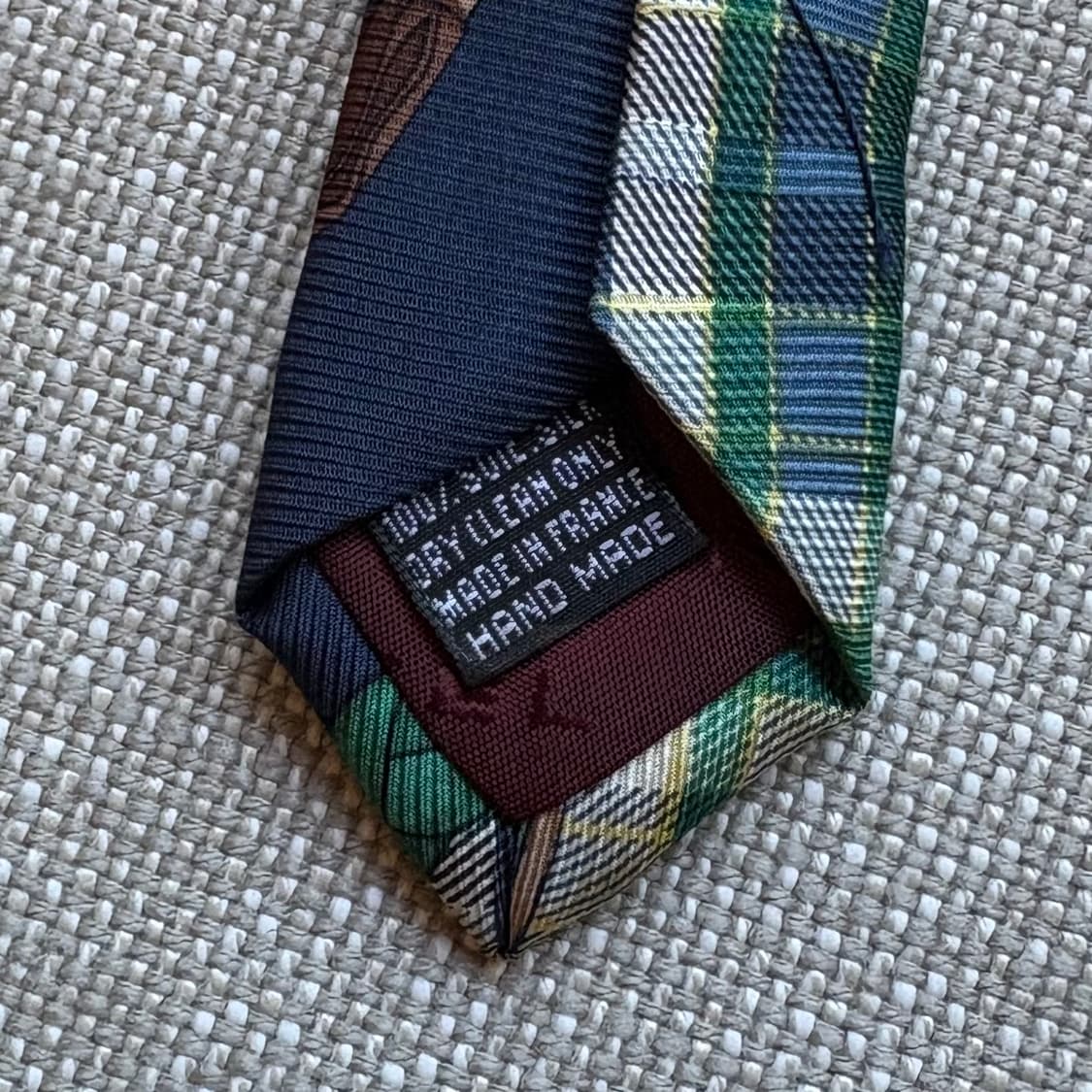 90s 프랑스 LANCEL 엘레강스 클래식 실크 타이 상품이미지8