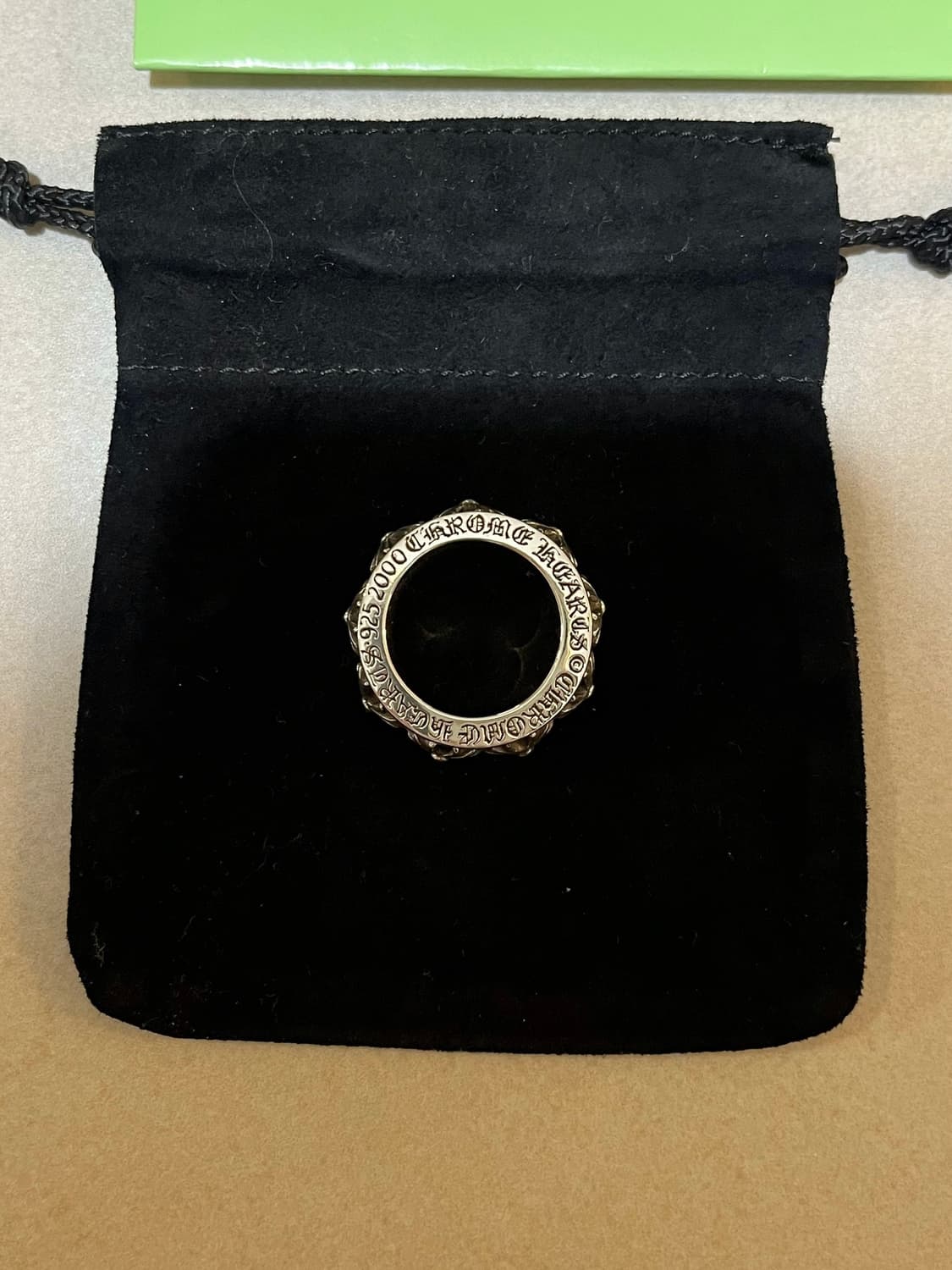 크롬하츠 스피너링 us9호 새제품 [정품] 상품이미지2