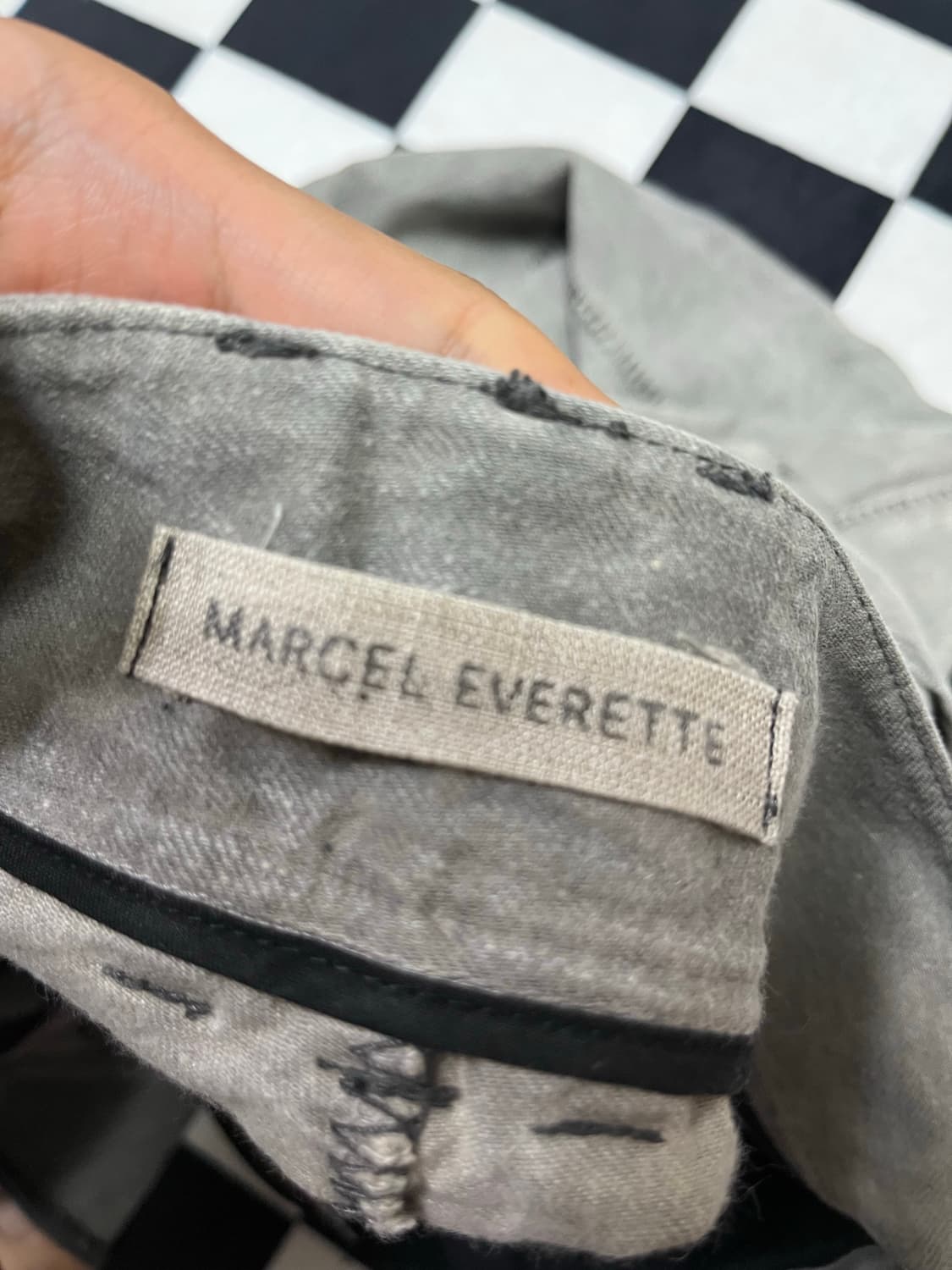 Marcel Everette Overlock J Cut Denim 32 상품이미지5