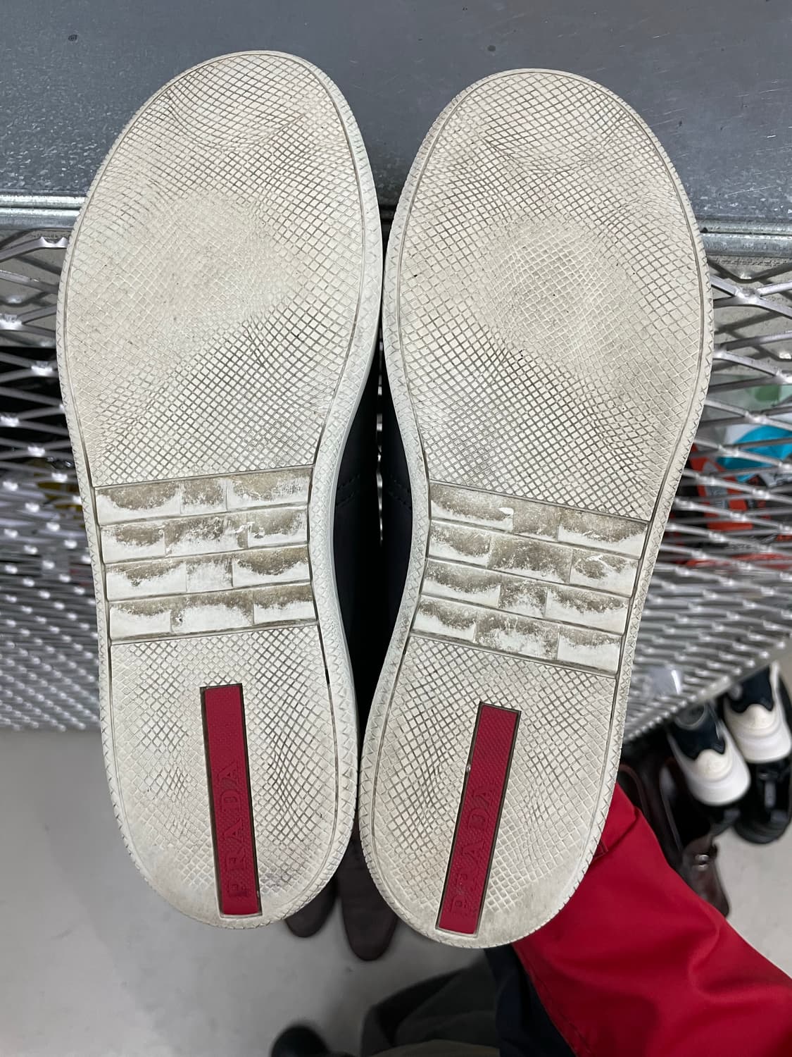 프라다 레더 슬립온 8 (gr-4390) 상품이미지6