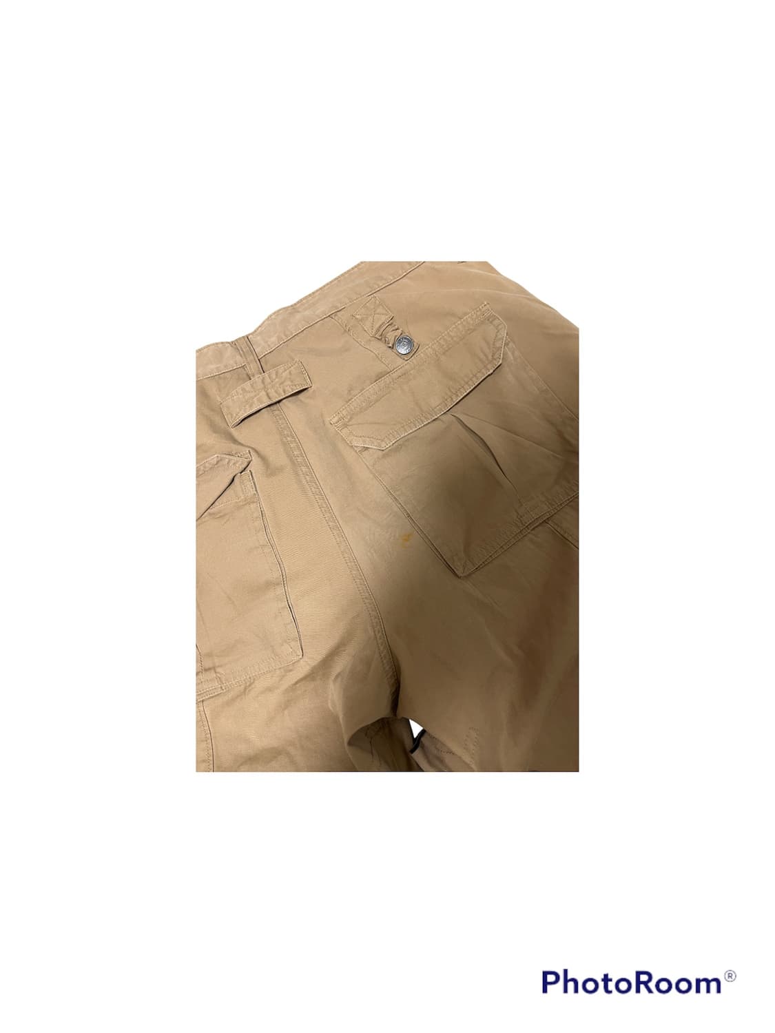 알마니 베이지 포켓 카고 팬츠 상품이미지5