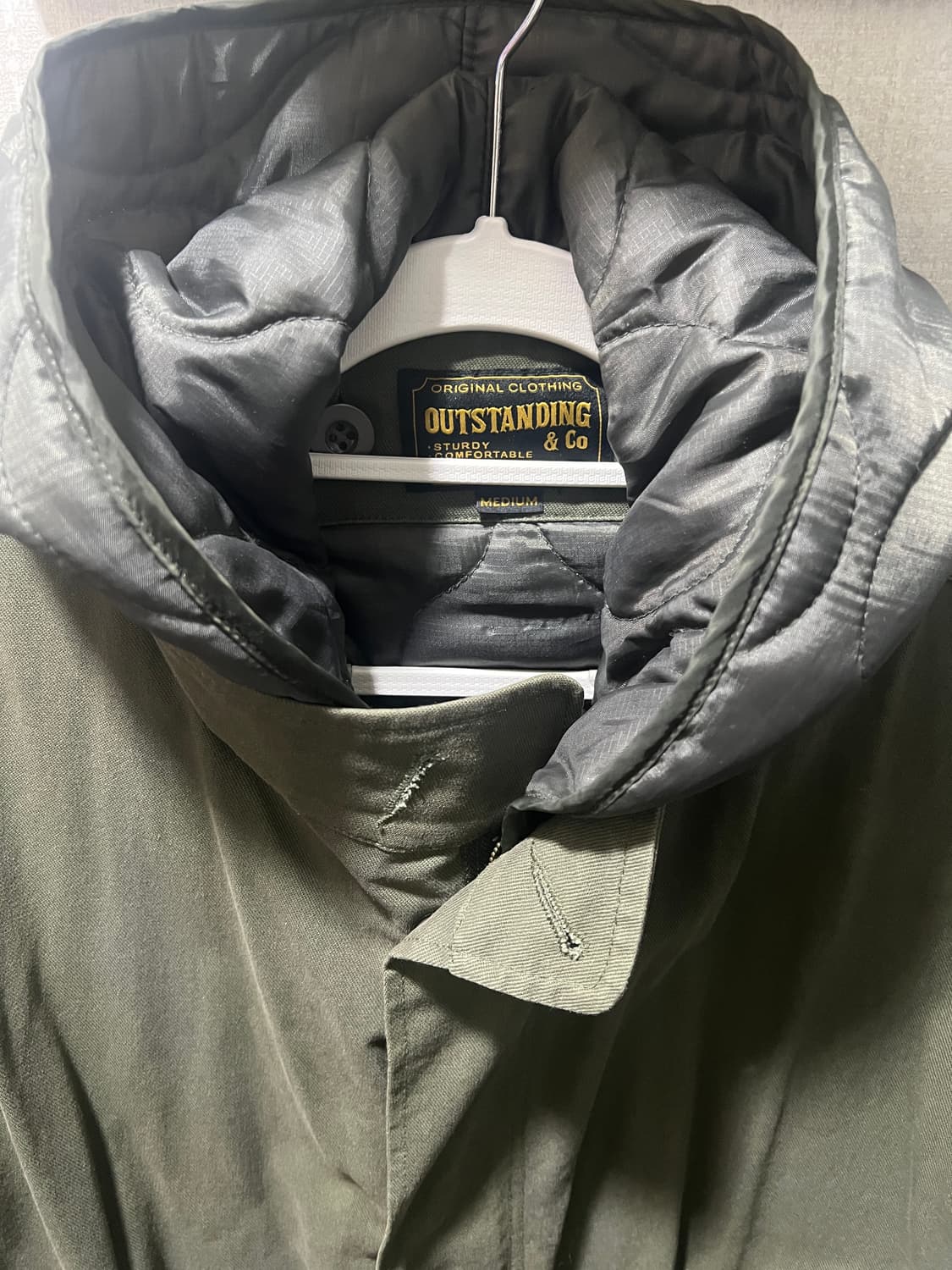 [M]22F/W FISHTAIL PARKA_OLIVE GREEN 상품이미지2