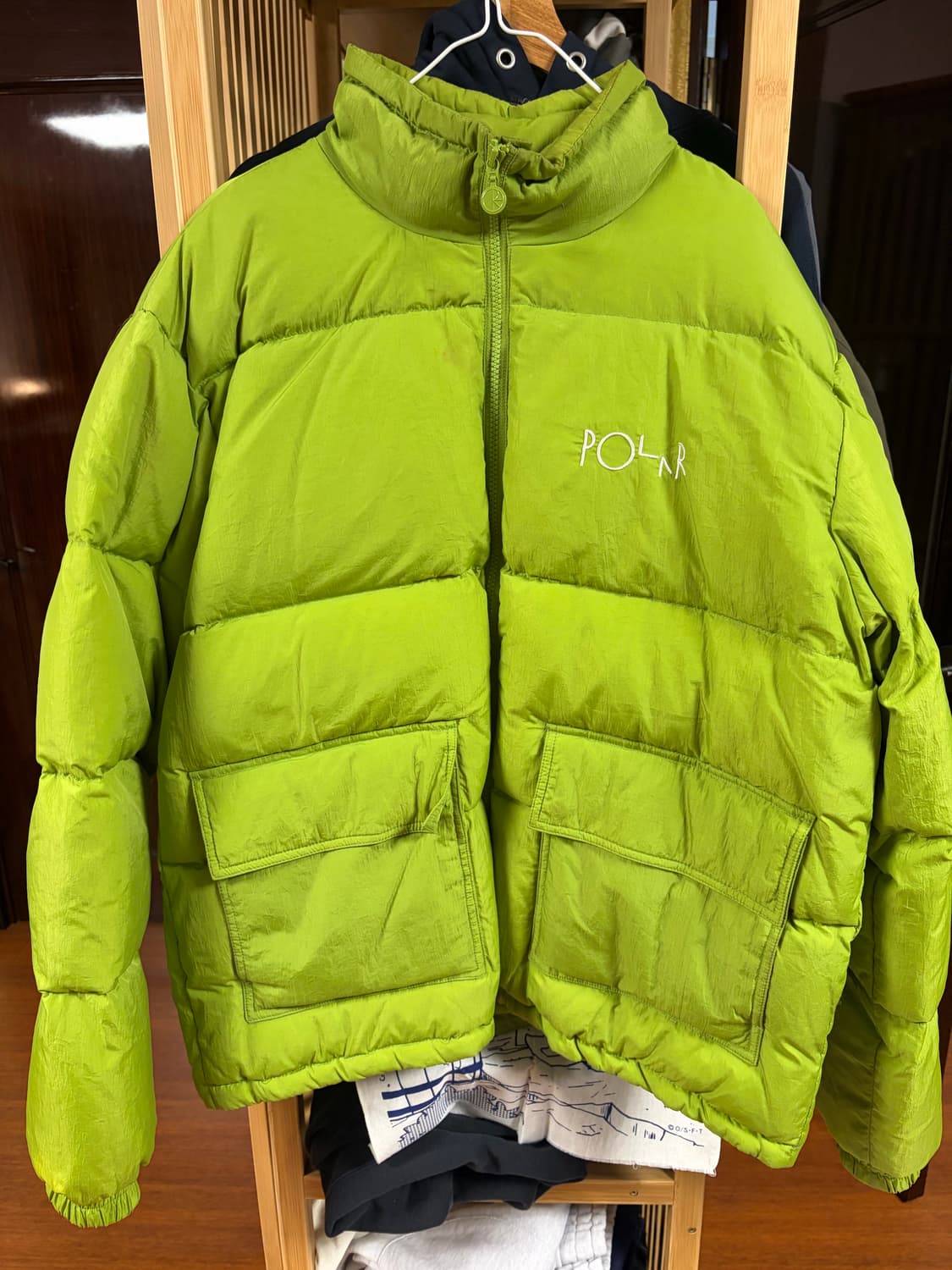 폴라 스케이트 푸퍼 라임 L 상품이미지1