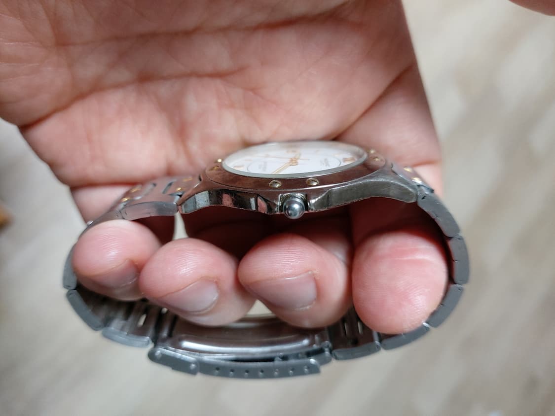 마샹스 쿼츠 시계 메탈 밴드 상품이미지2