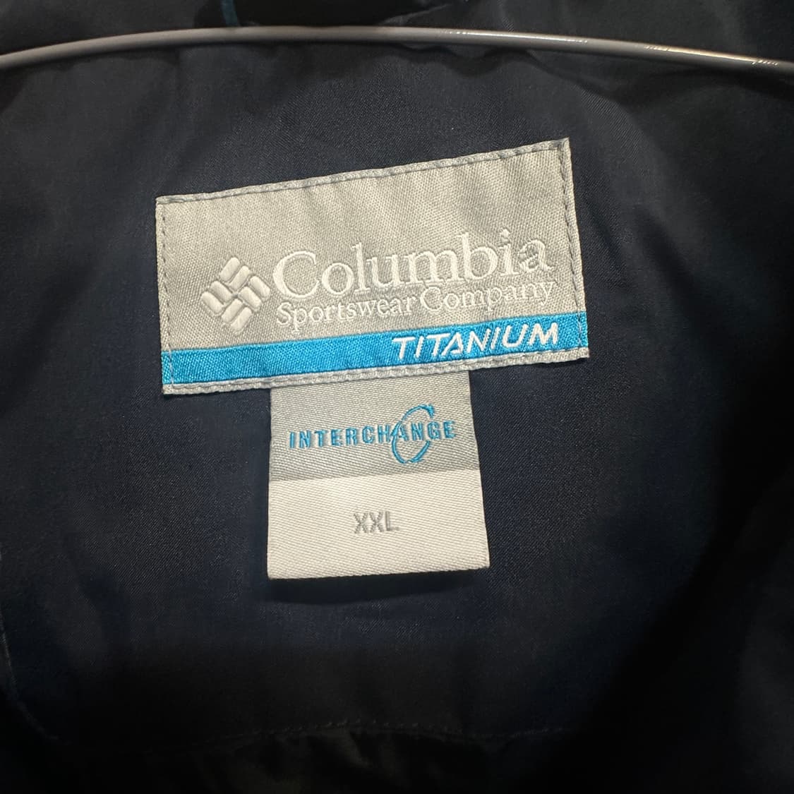 Columbia 타이타늄 바람막이 네이비 2XL 상품이미지3