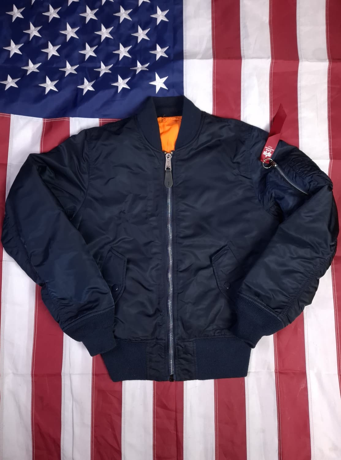 오리지날 알파사 미공군 민수용 MA-1 항공자켓 상품이미지1