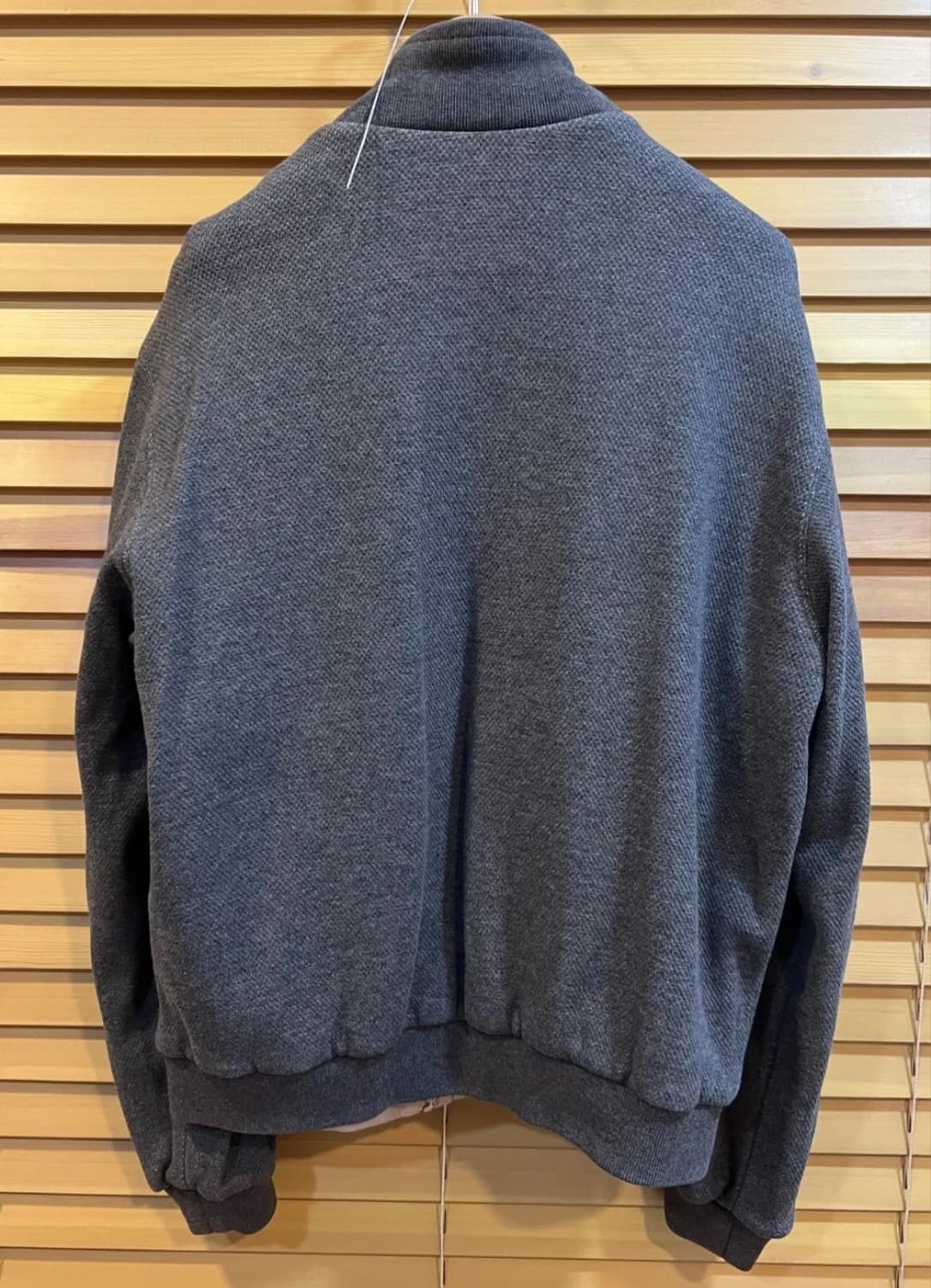 제냐스포츠 남성 그레이 리버서블 양면점퍼 
 상품이미지9