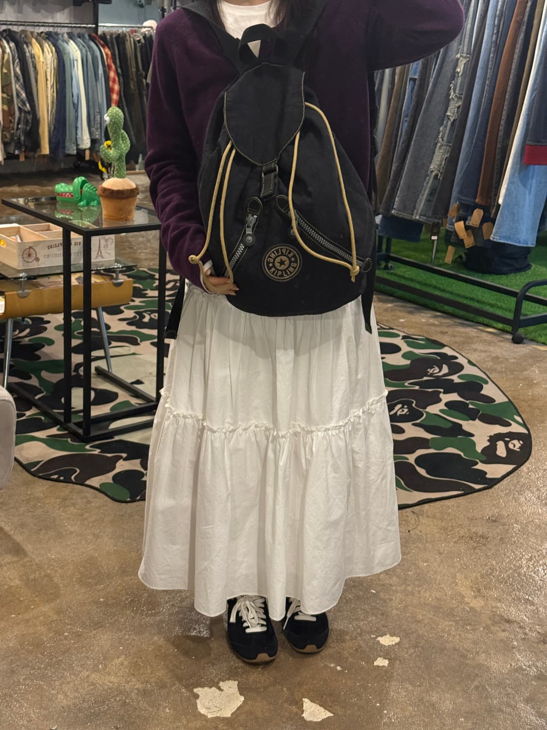 키플링 복조리 백팩 블랙 상품이미지4