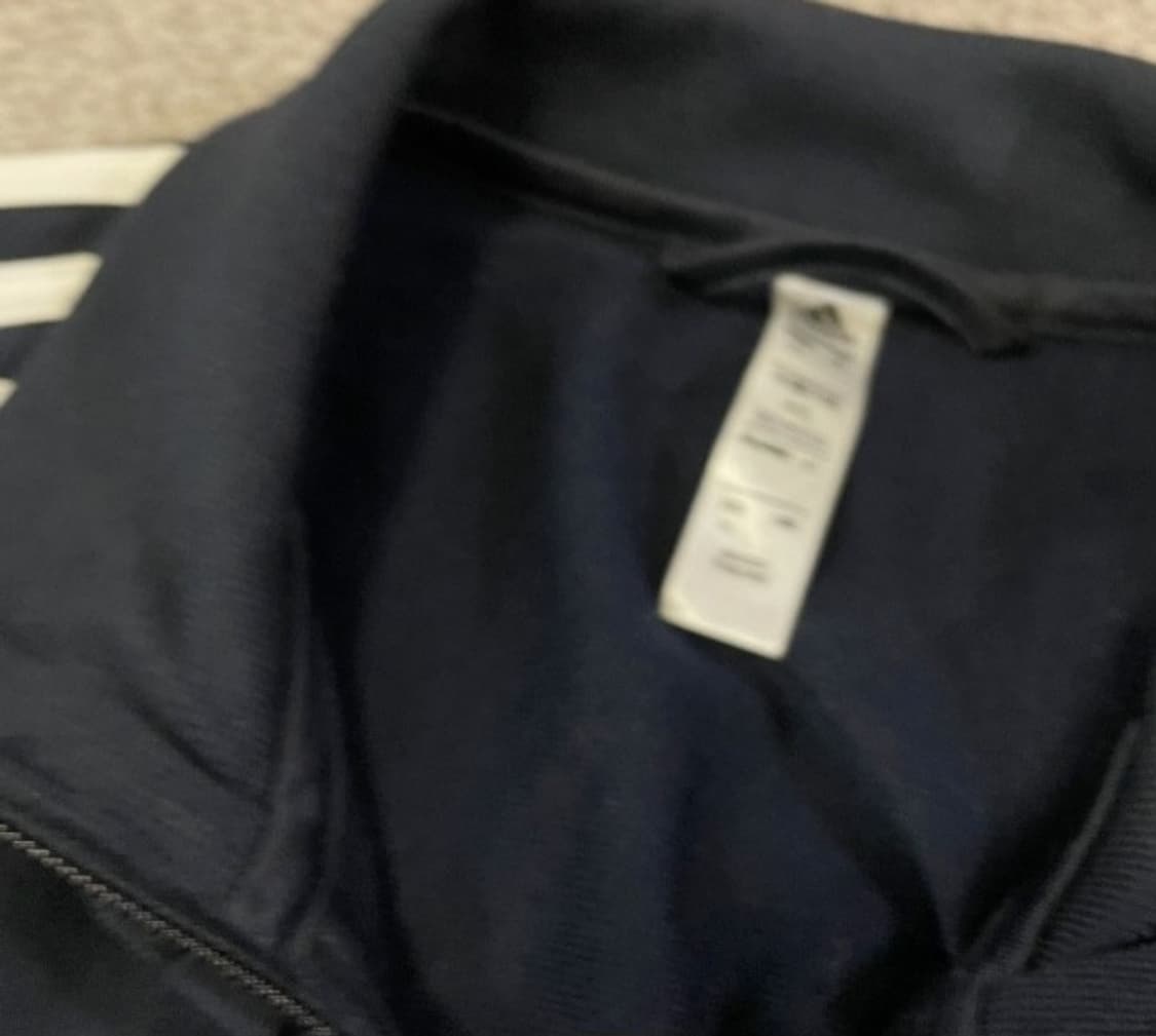 아디다스 네이비 트랙탑 져지집업 100/L 상품이미지3