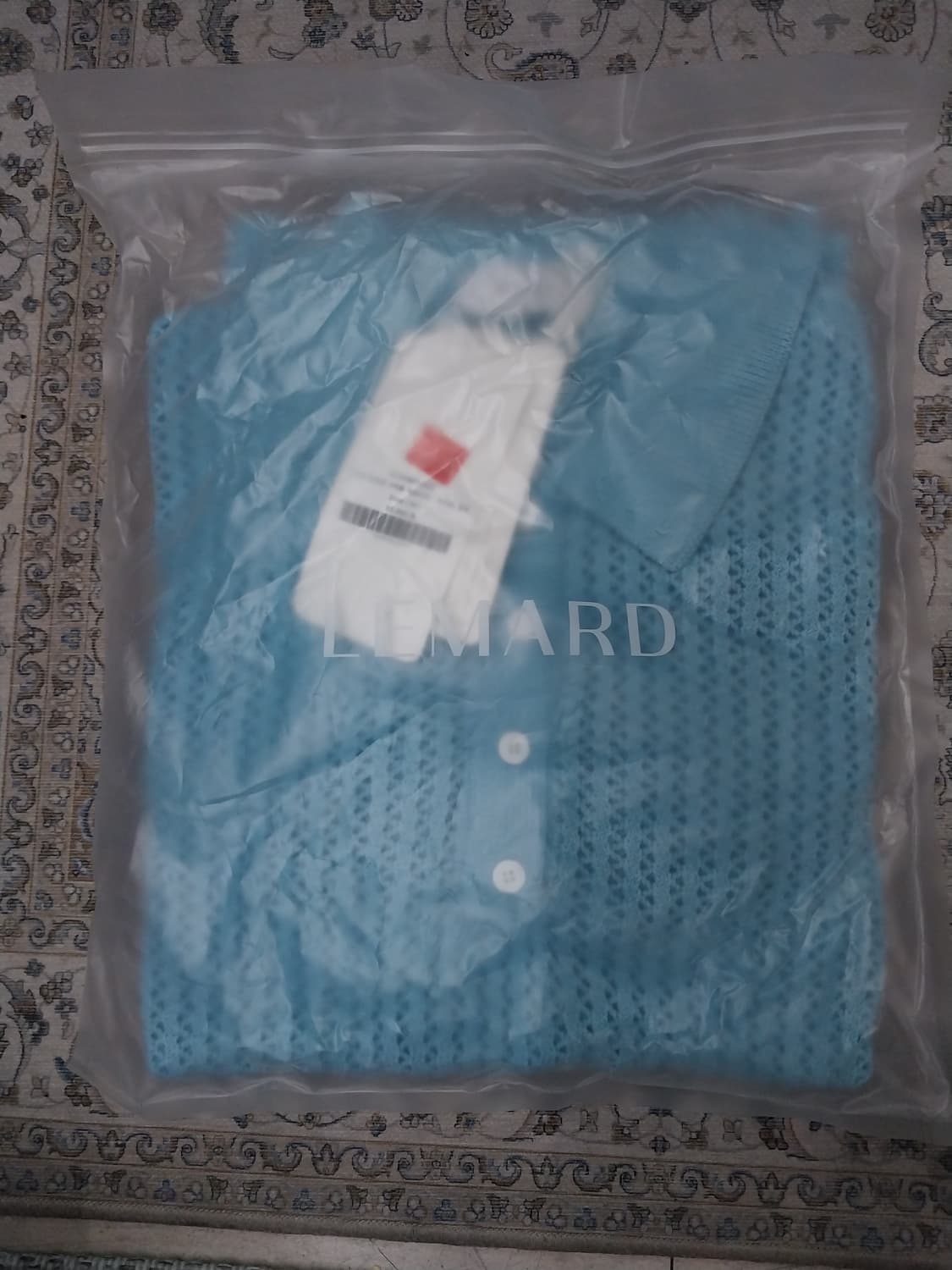 (새상품) 르마드 스카시 반오픈 하프니트 2사이즈 상품이미지1