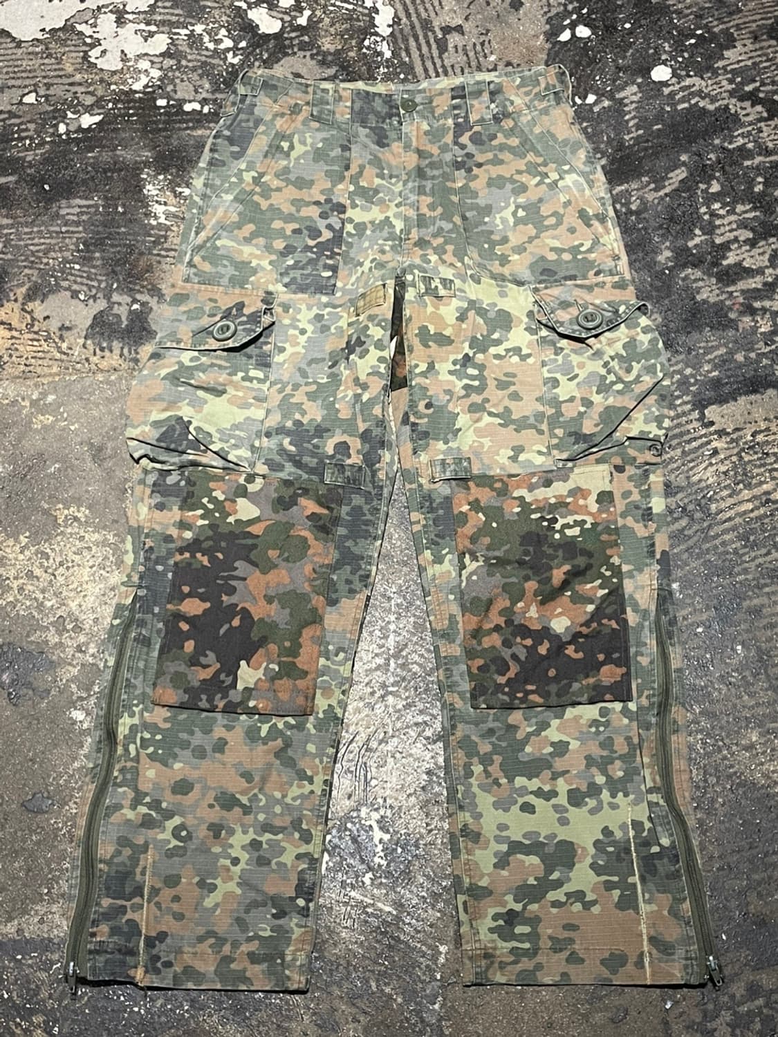 독일군 플랙탄 리워크 카고팬츠 상품이미지1