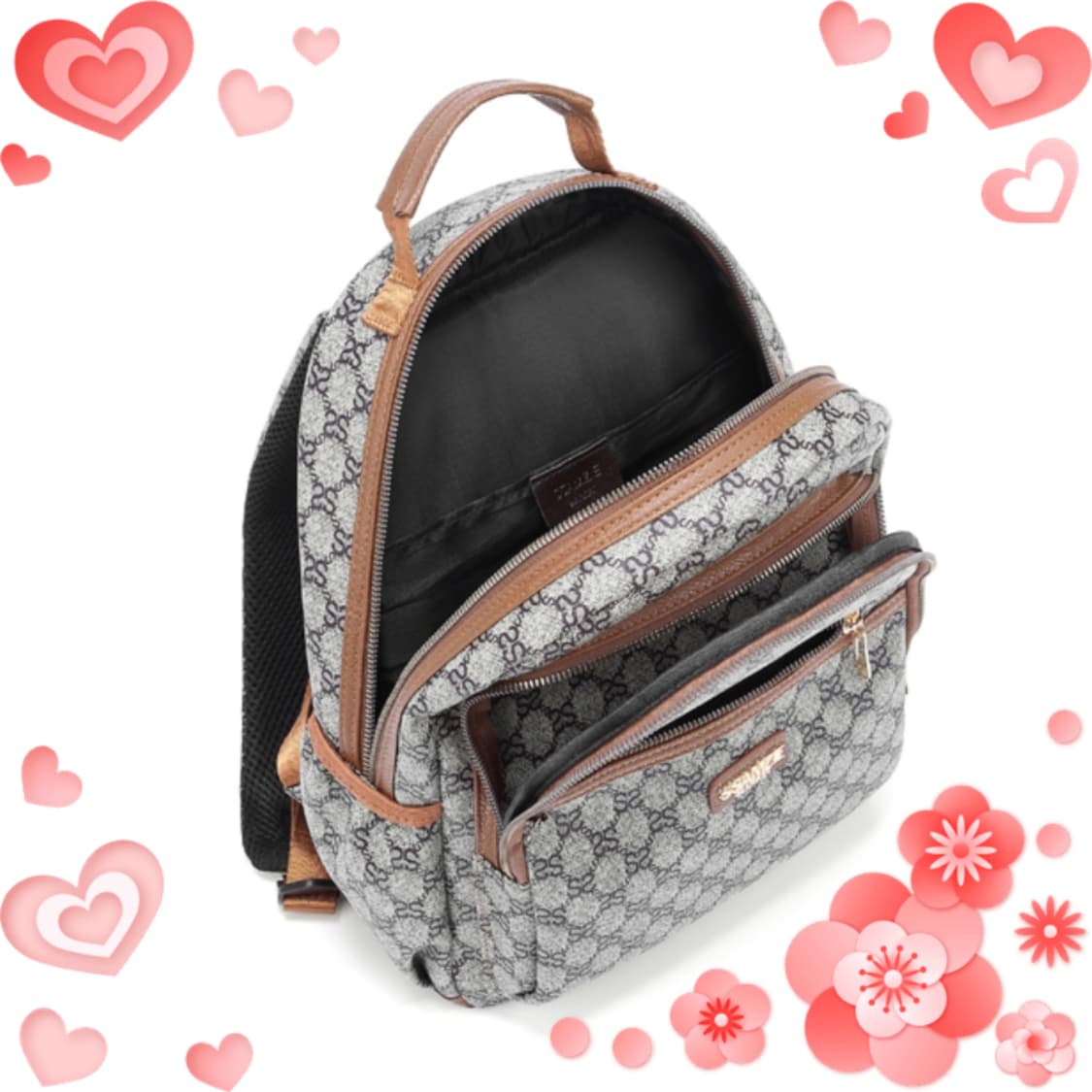 J5 A급 패턴 백팩 판매해요 상품이미지3