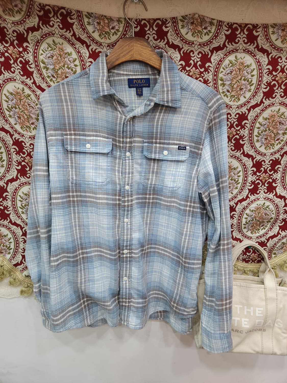 폴로 랄프로렌 자카드 체크 셔츠

 상품이미지1