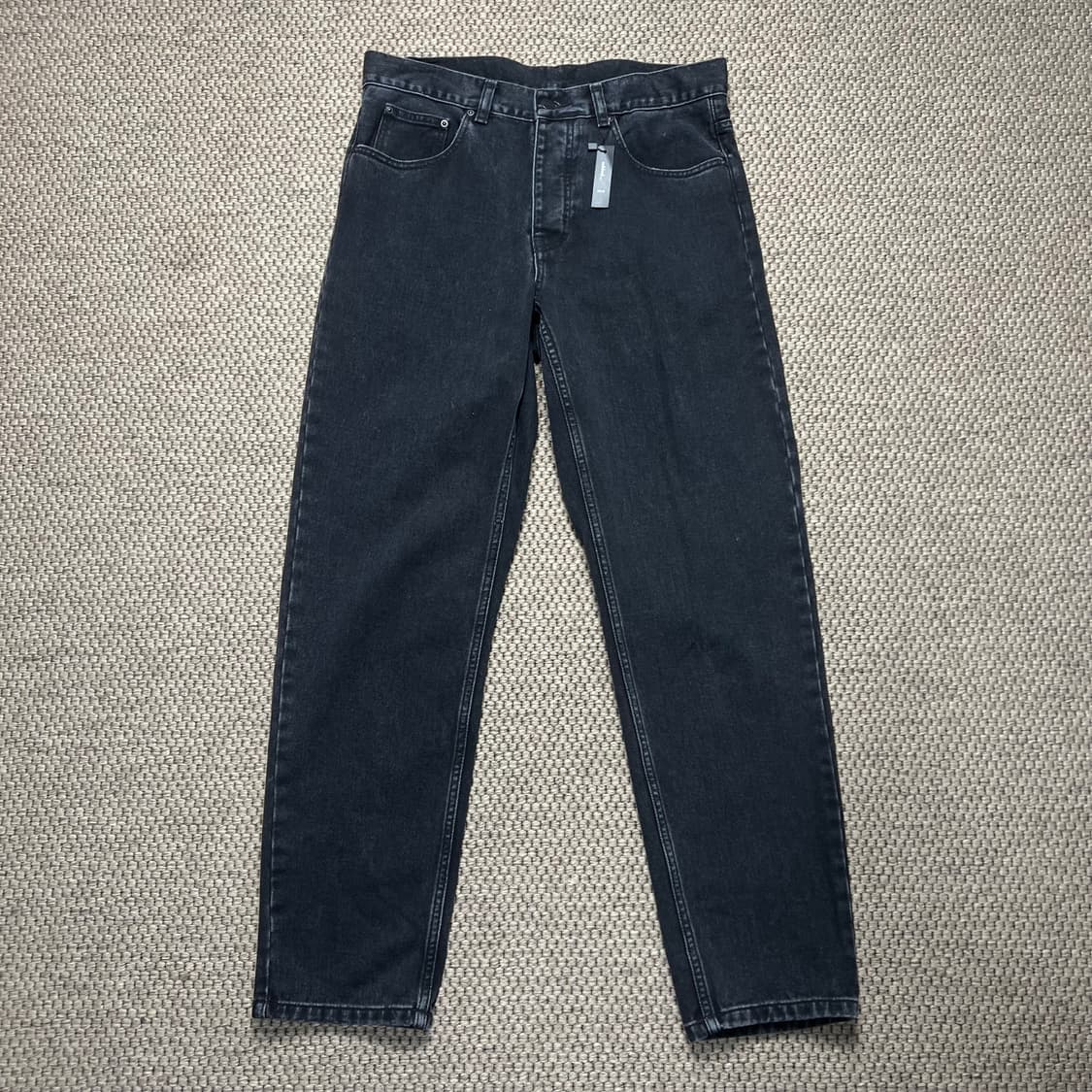 칼하트 WIP 뉴엘 데님 팬츠 블랙 30 상품이미지1