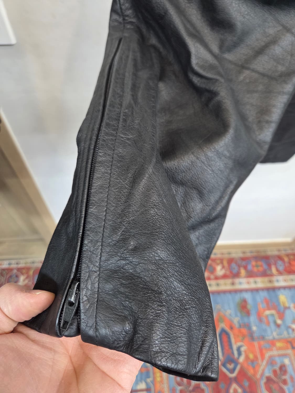 할리데이비슨 바이커 가죽 팬츠 대략 38 상품이미지4