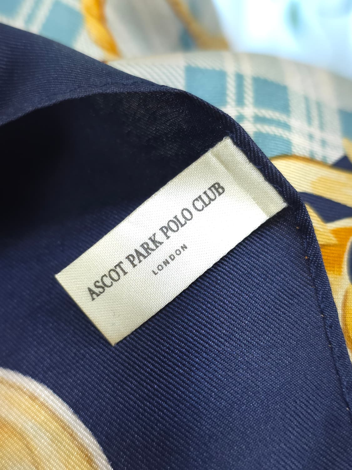 실크스카프 ASCOT PARK POLO CLUB 상품이미지5