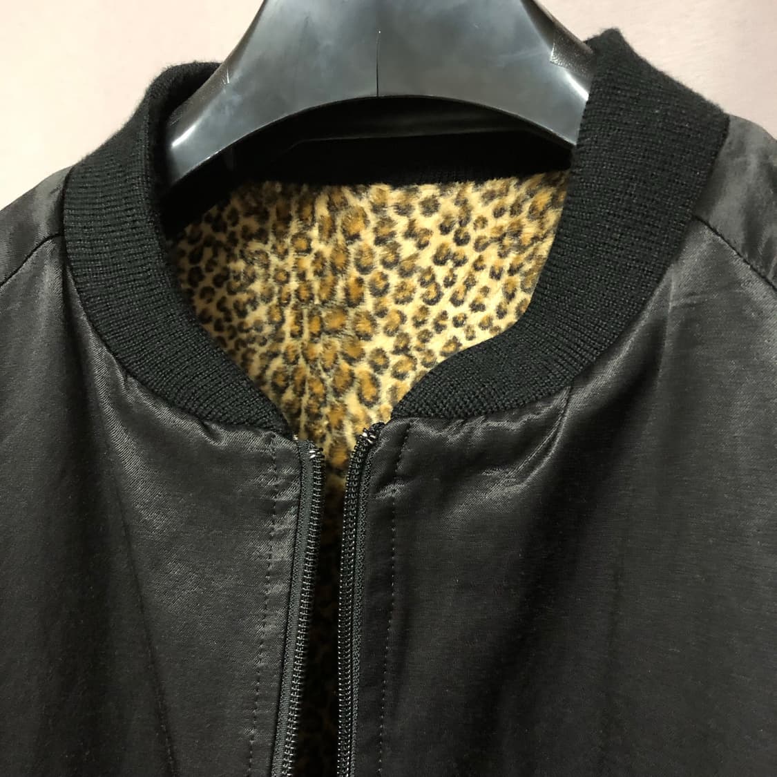 니들스 레오파드 리버시블 립카라 자켓 상품이미지7