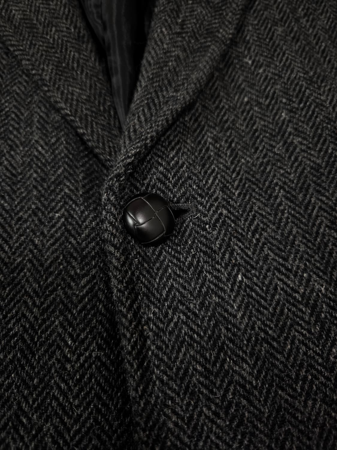 291295HOMME GENUINE 라인 헤링본 재킷 상품이미지4