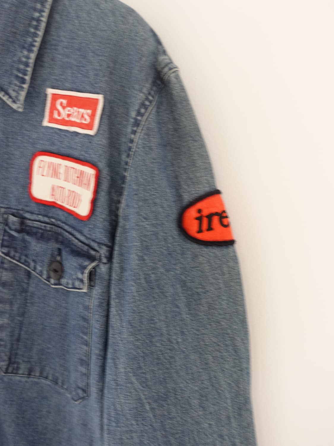 vintage patch denim jacket 상품이미지3