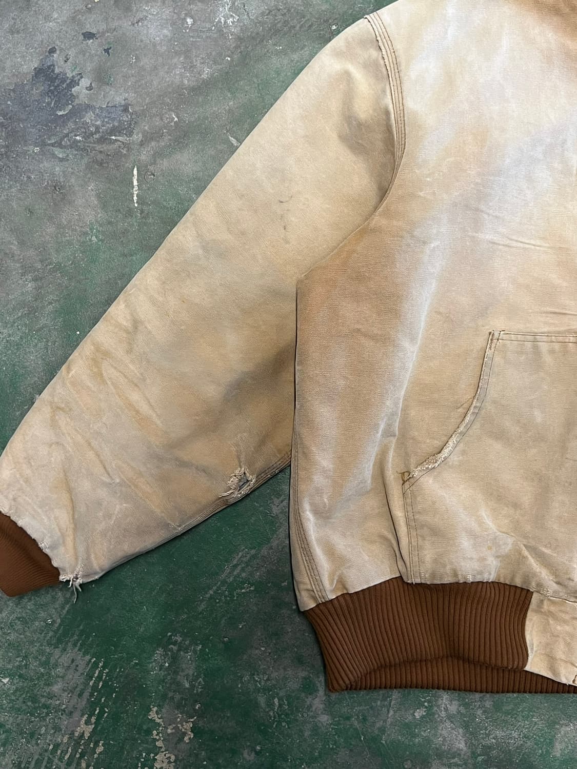 [XL] 칼하트 덕 액티브 자켓 J140 BRN 빈티지 워크자켓 후드집업 상품이미지8