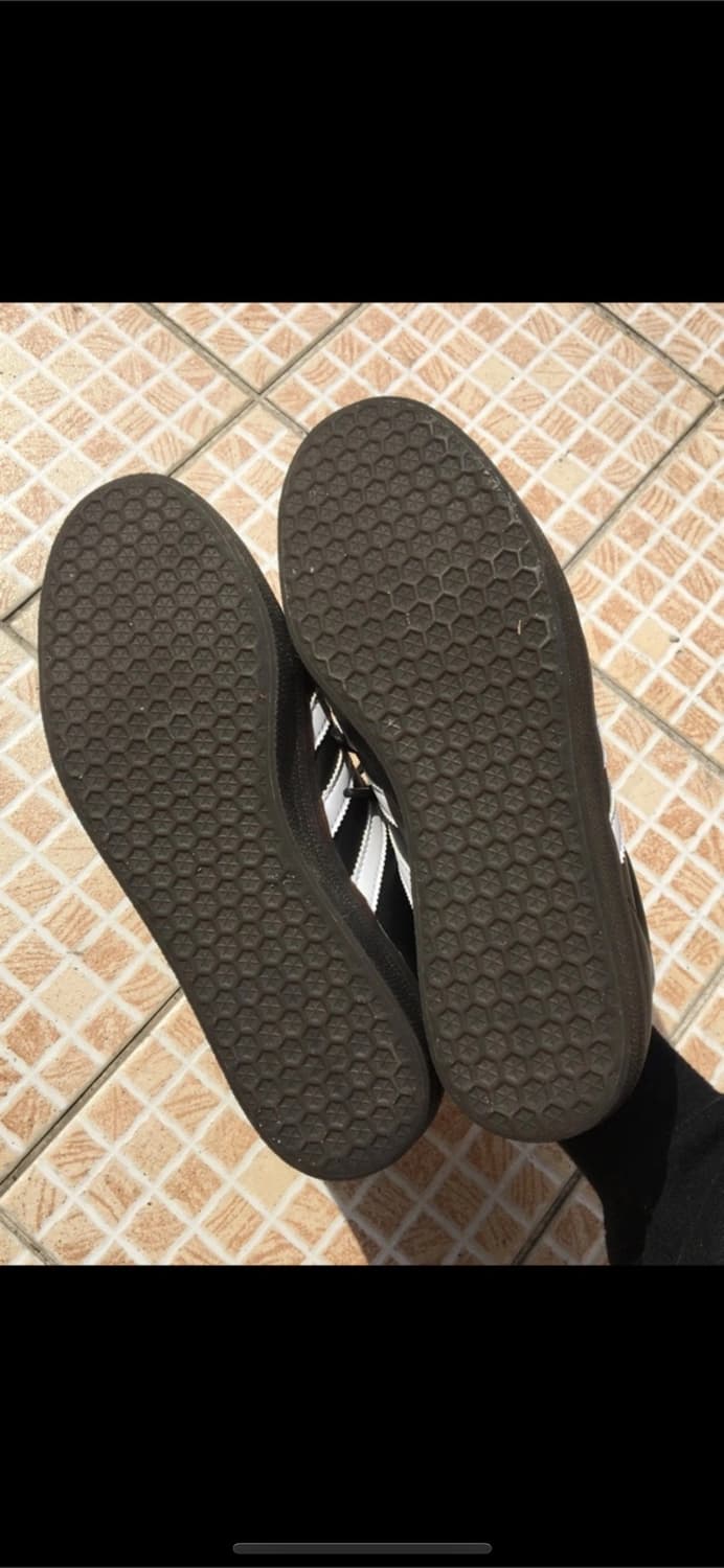 아디다스 가젤 오리지날 가죽 블랙 245 상품이미지3