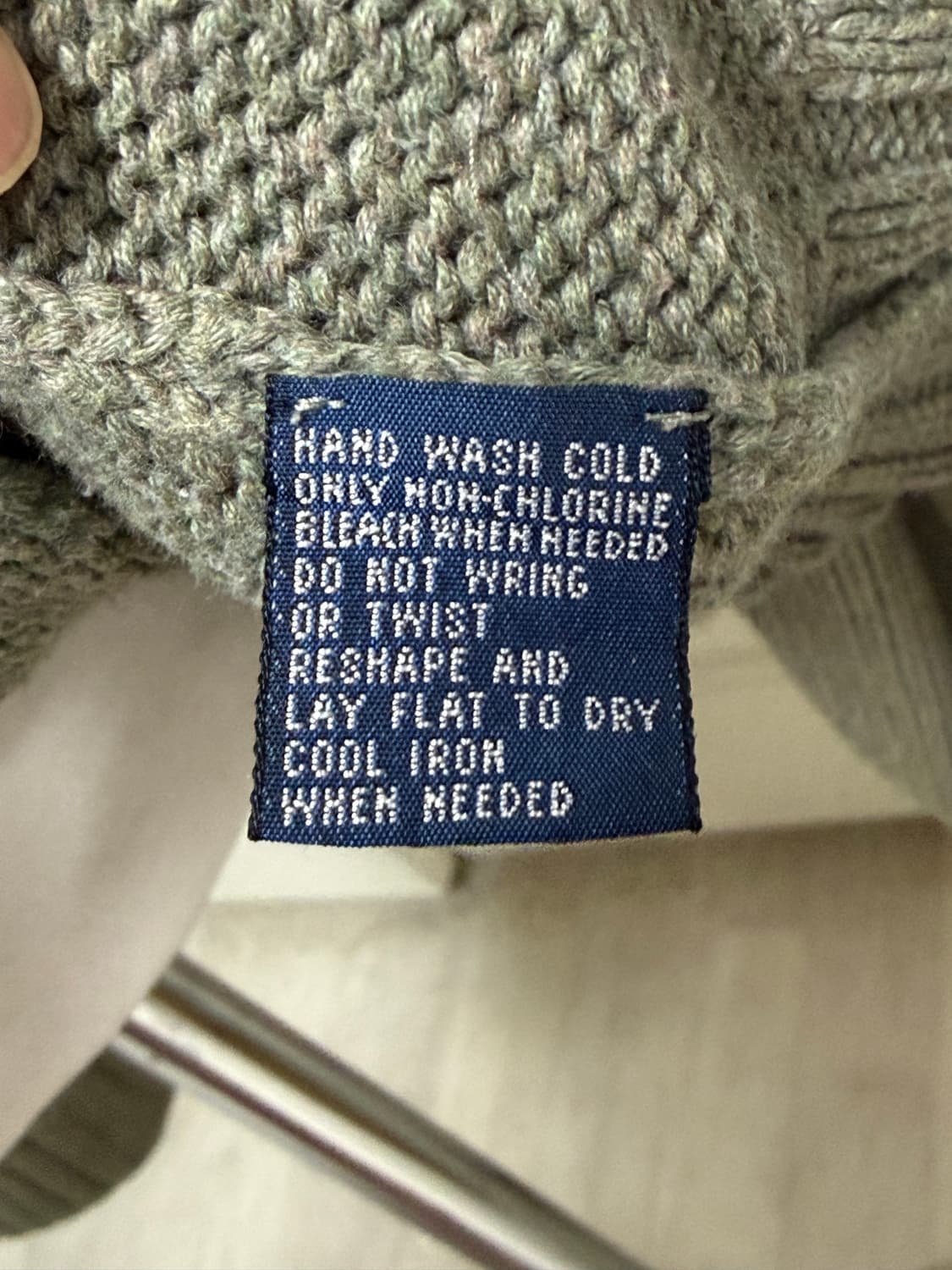 폴로 랄프로렌 카키 니트 상품이미지5