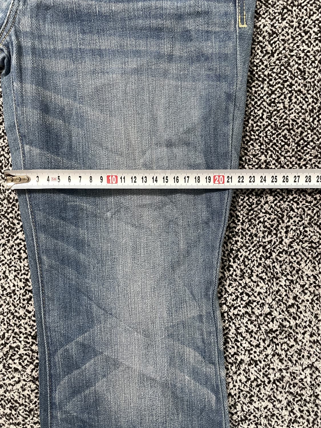 빈티지9. 아베크롬비 앤 피치 로우라이즈 Y2K 부츠컷 데님팬츠 청바지 상품이미지5