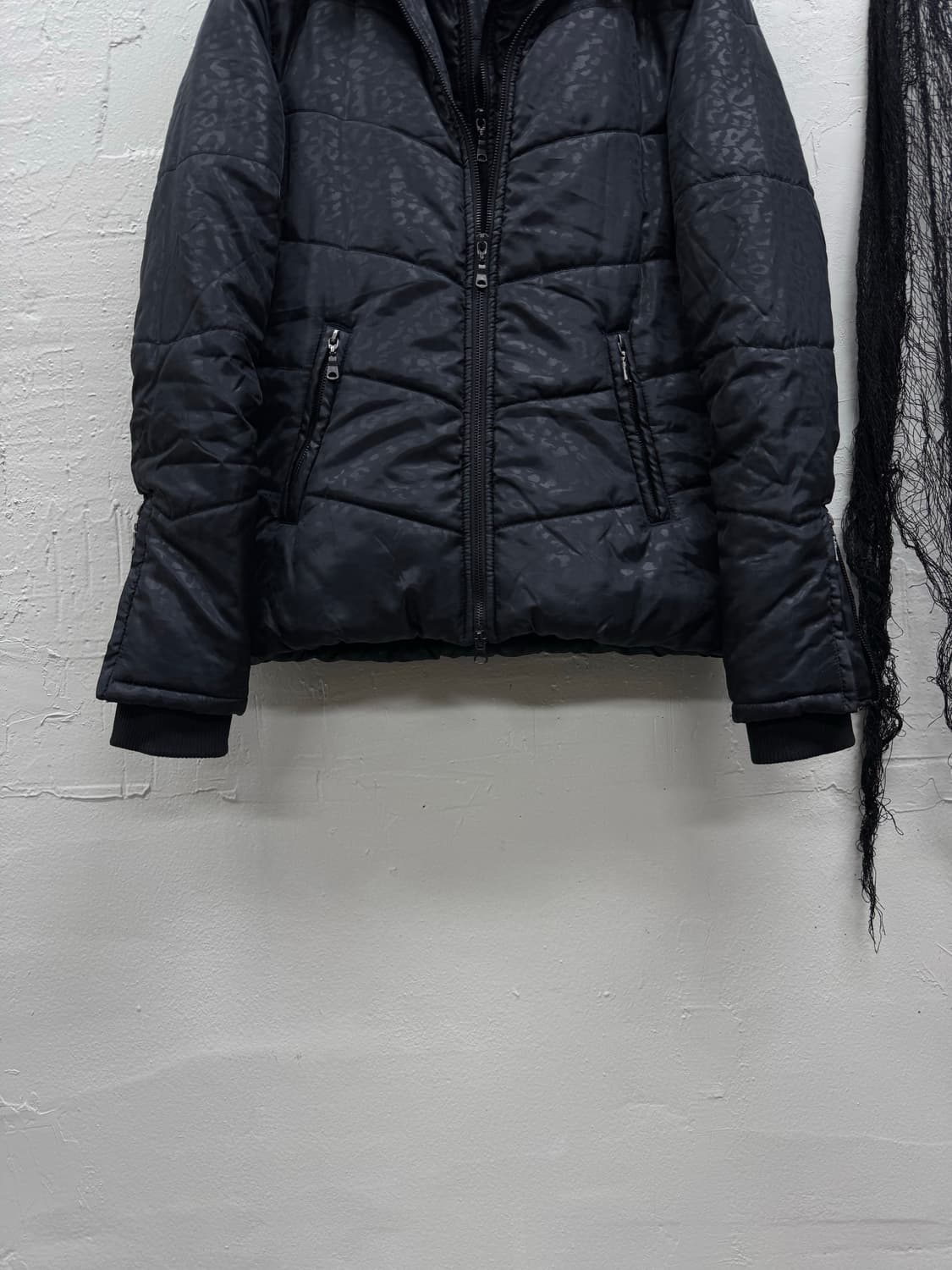 Semantic design 00s vkei leopard fur jac 상품이미지5