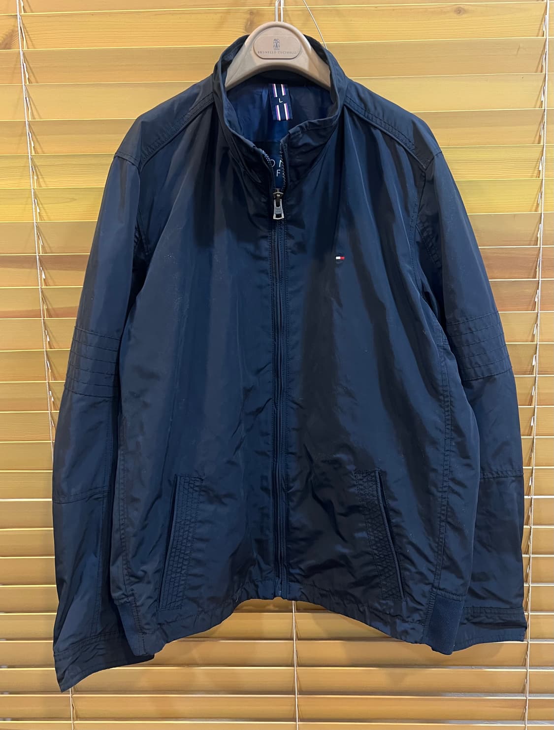 타미힐피거 남성 네이비 바람막이점퍼 간절기점퍼 상품이미지2