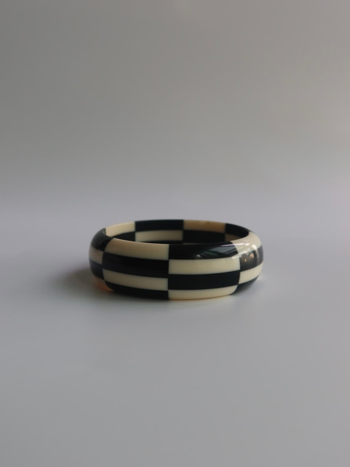 black white check bangle 상품이미지3