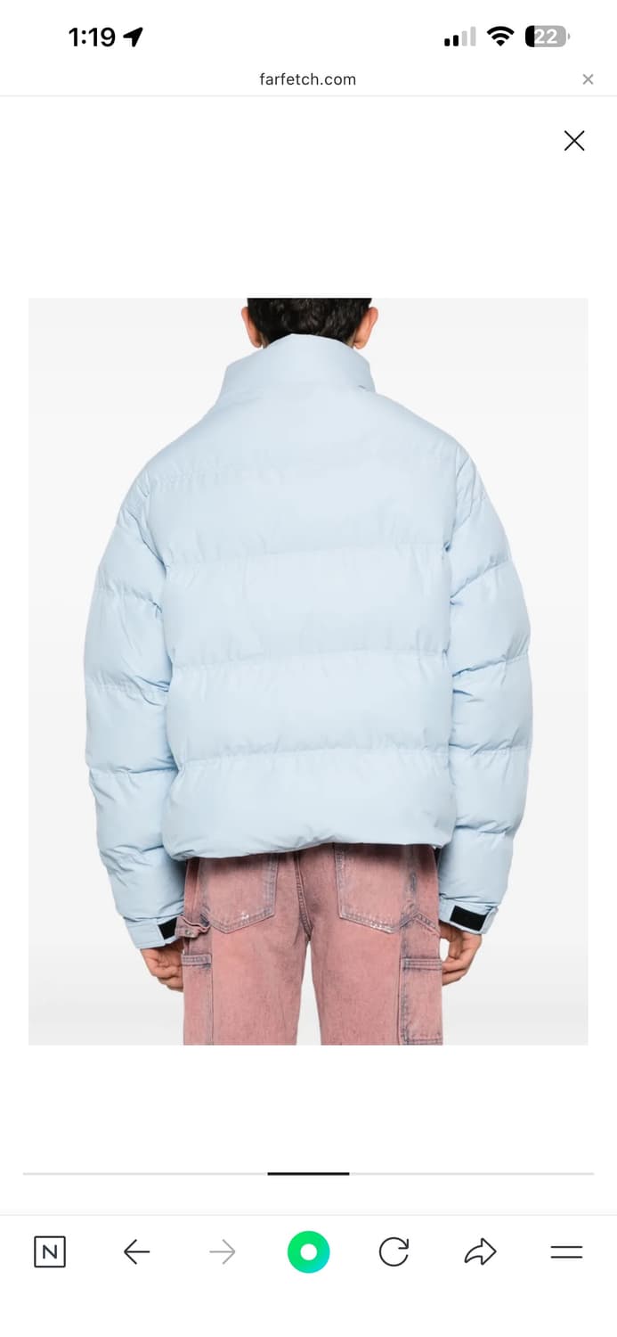 마틴로즈 / 돌 푸퍼 아이시 블루 / m 상품이미지4