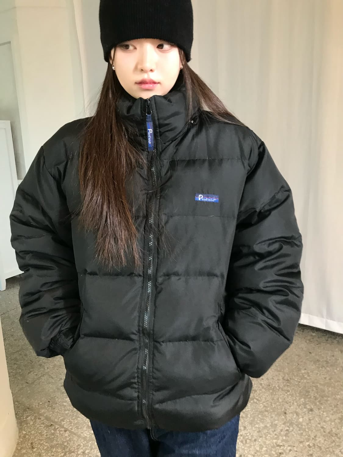 펜필드 블랙 패딩  상품이미지4