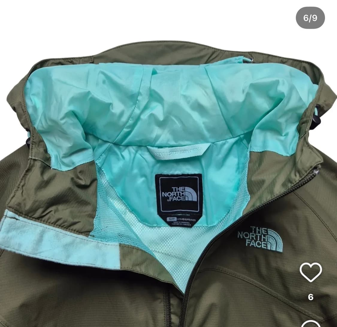 노스페이스 바람막이 윈드브레이커  민트 카키 브라운  상품이미지3