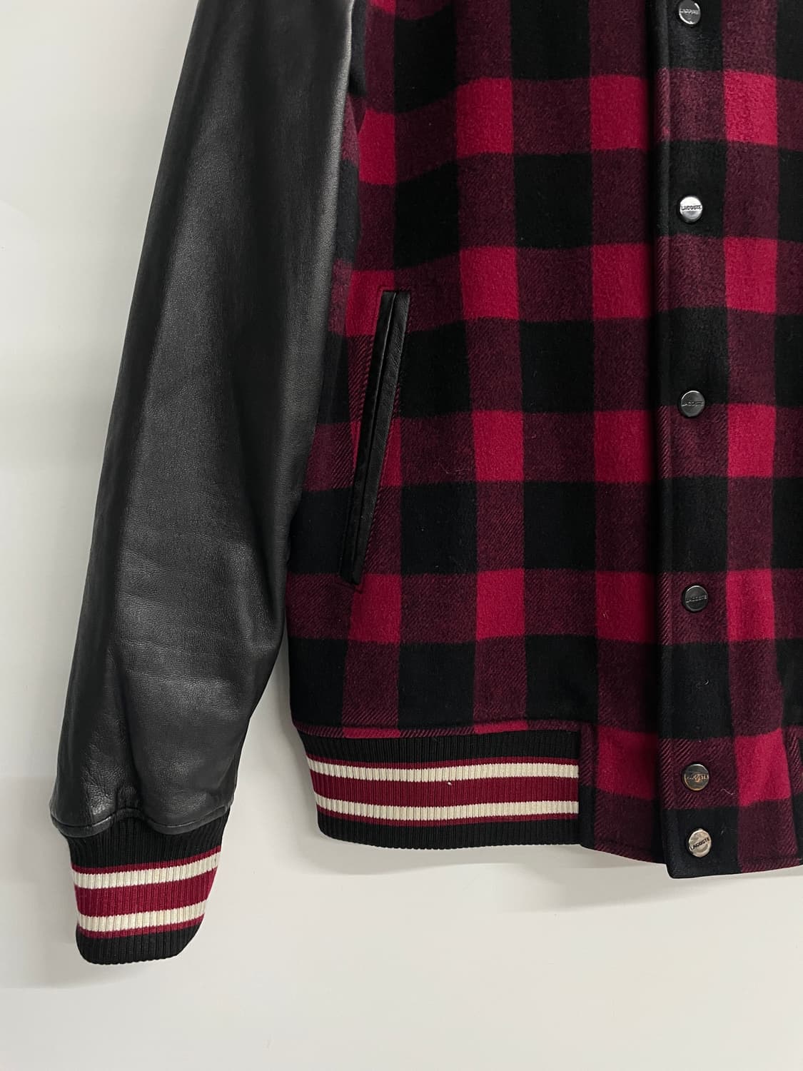 라코스테 양가죽 바시티 상품이미지5