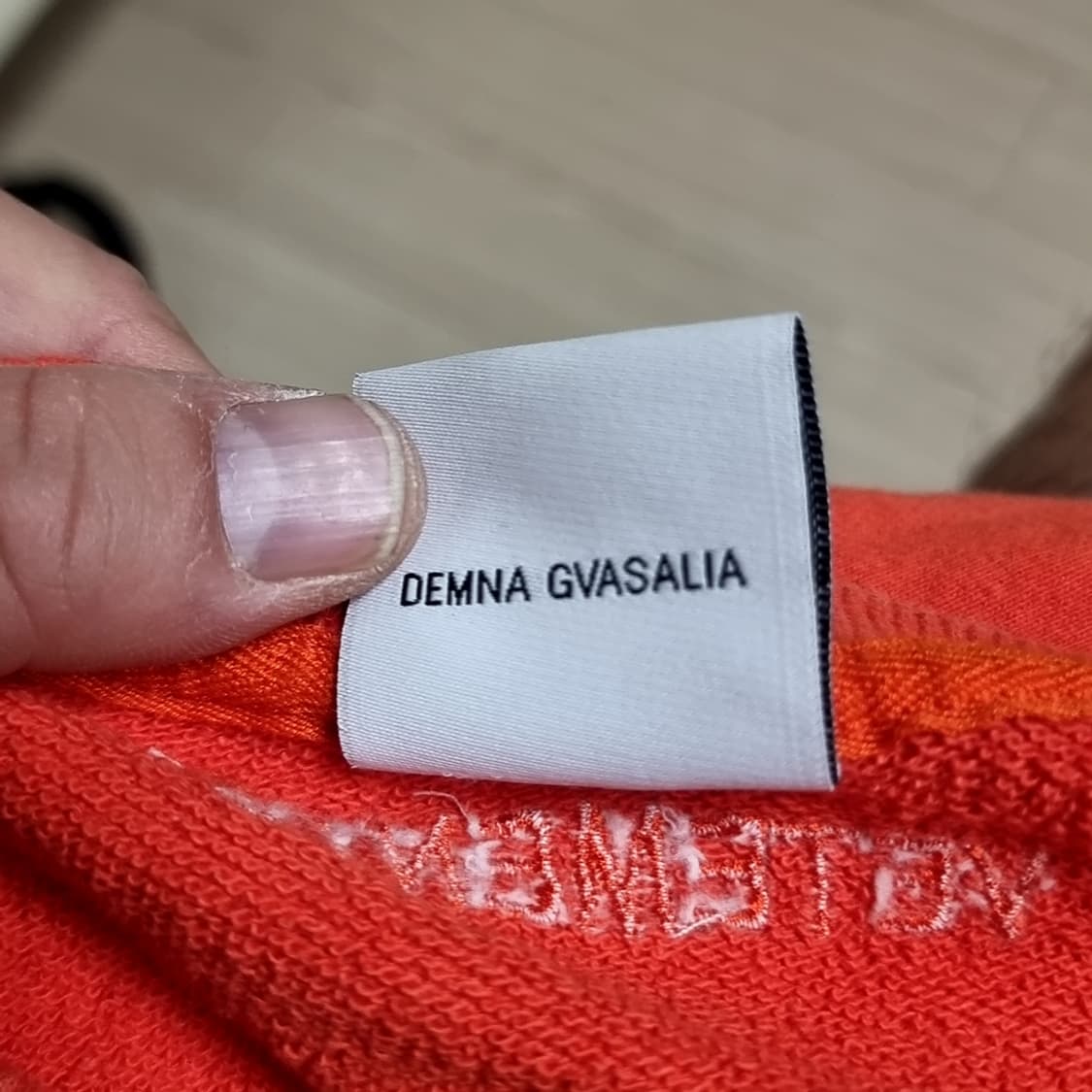 베트맨주황색 맨투맨(100-105) 상품이미지6