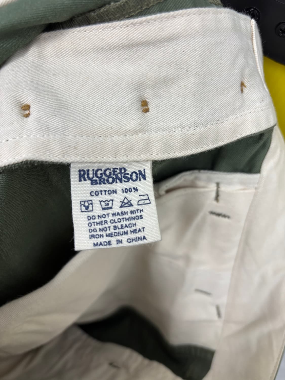 브론슨 BRONSON MFG. CO. 1944 모델 치노 팬츠 상품이미지4