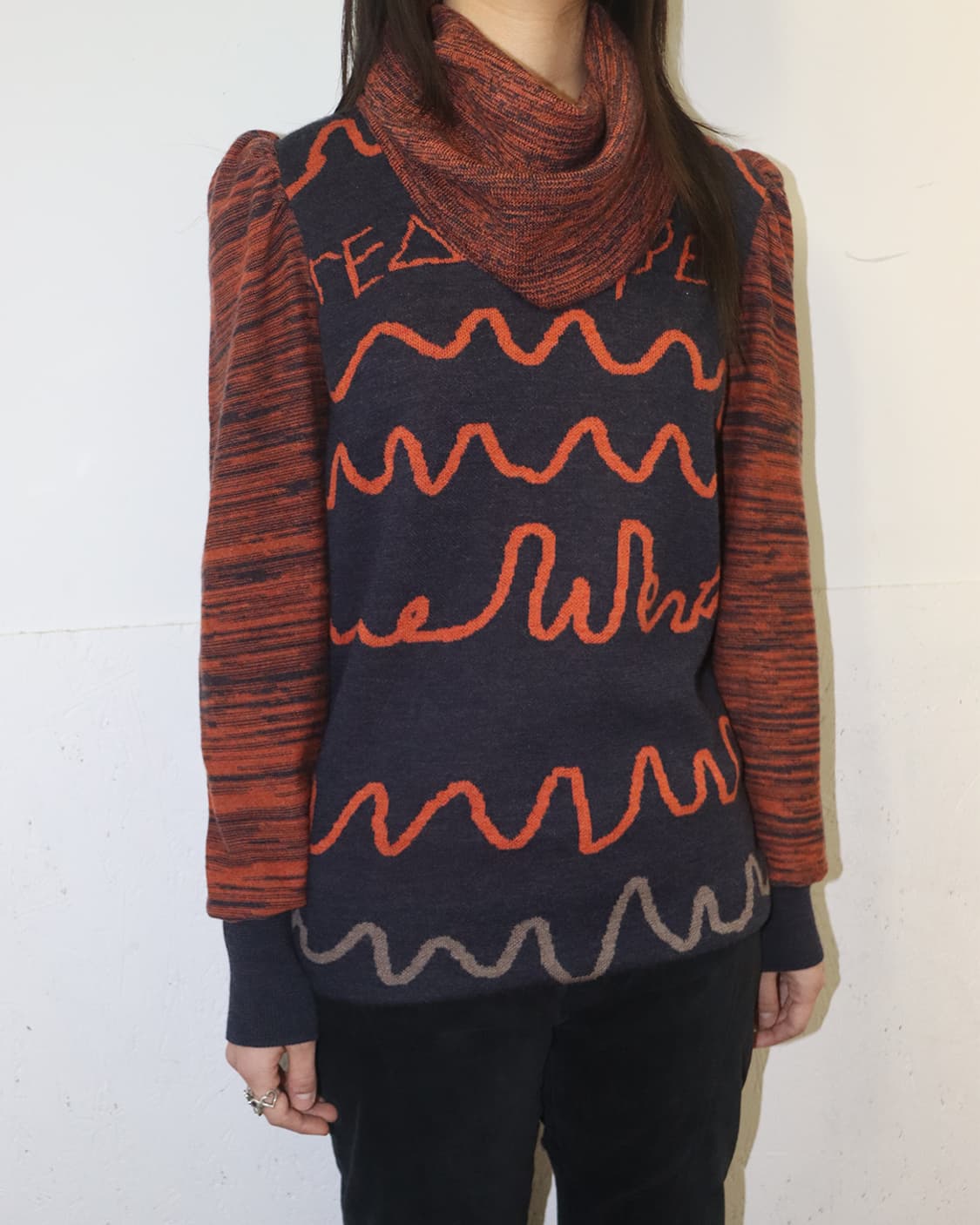 비비안 웨스트우드 레드 라벨 11AW 웨이트 터틀넥 니트 상품이미지3