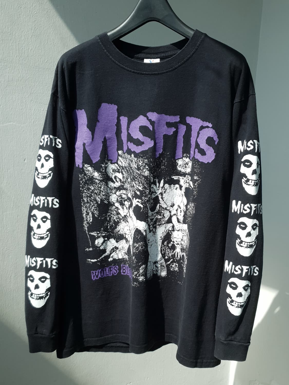 00s Misfits "Wolfs Blood" print L/S 상품이미지2