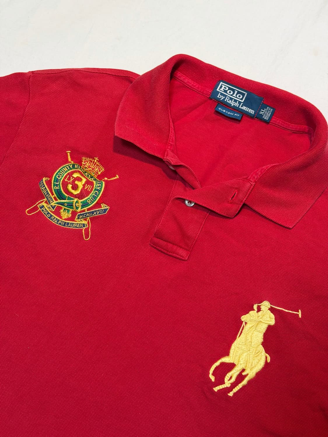 폴로 랄프로렌 빅포니 치프키프 카라티 레드 상품이미지2