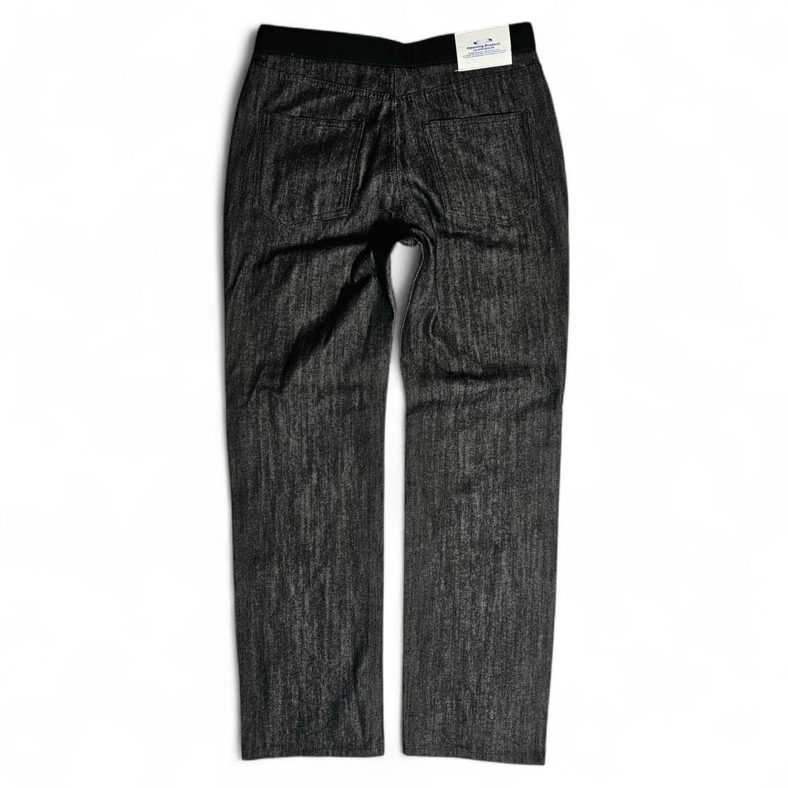 [새상품][32][오프닝프로젝트] 옵티칼 데님 팬츠 블랙 상품이미지2