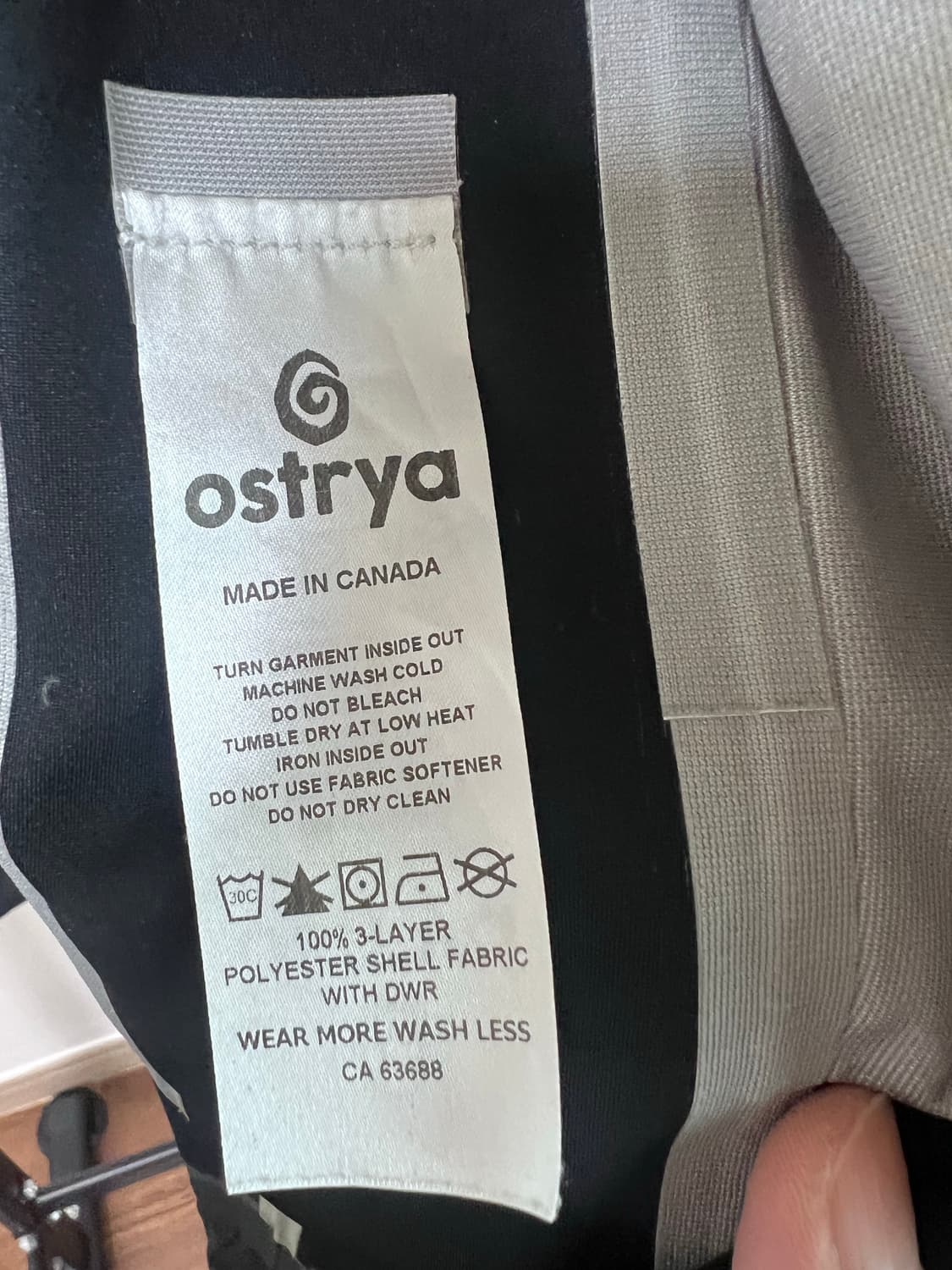 ostrya cambium hard shell 자켓 상품이미지6