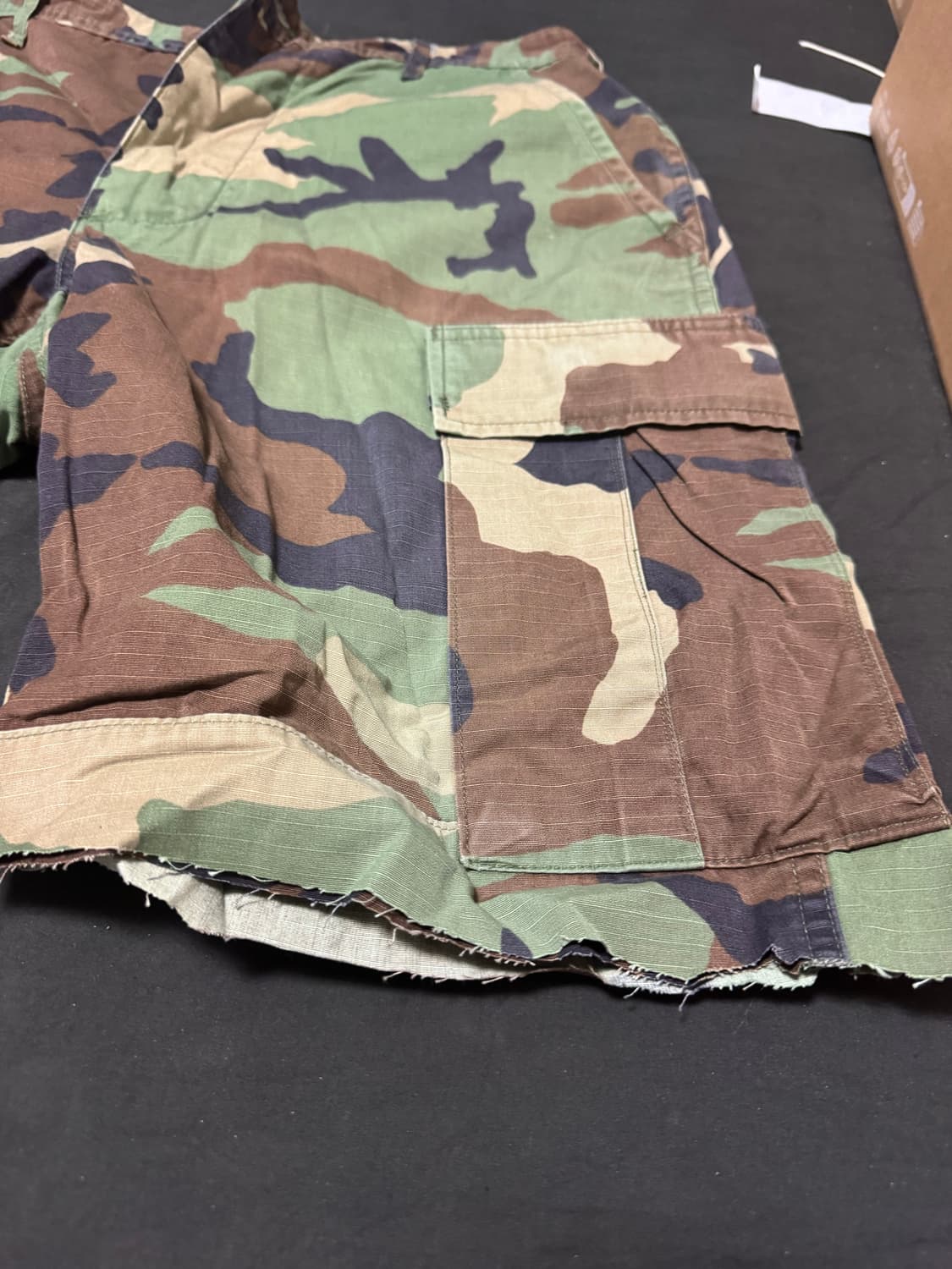 USA 미군 우드랜드 팬츠 미디엄-레귤러 밀리터리 카모 35인치 상품이미지4