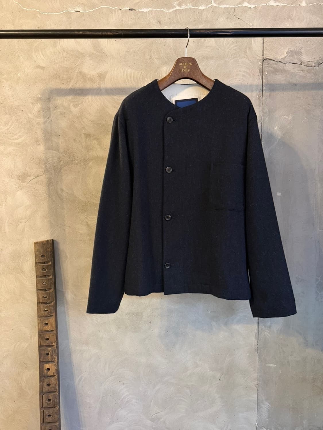 도큐먼트 스코티쉬 트위드 자켓 100 상품이미지2