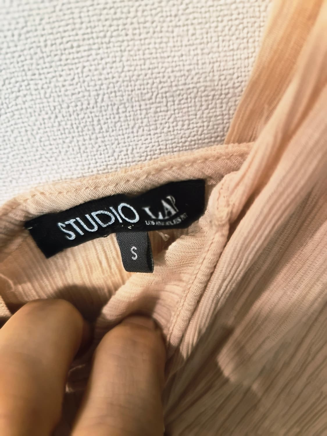 스튜디오 랩(STUDIO LAP) 플리츠 롱 원피스 (S사이즈) 상품이미지6