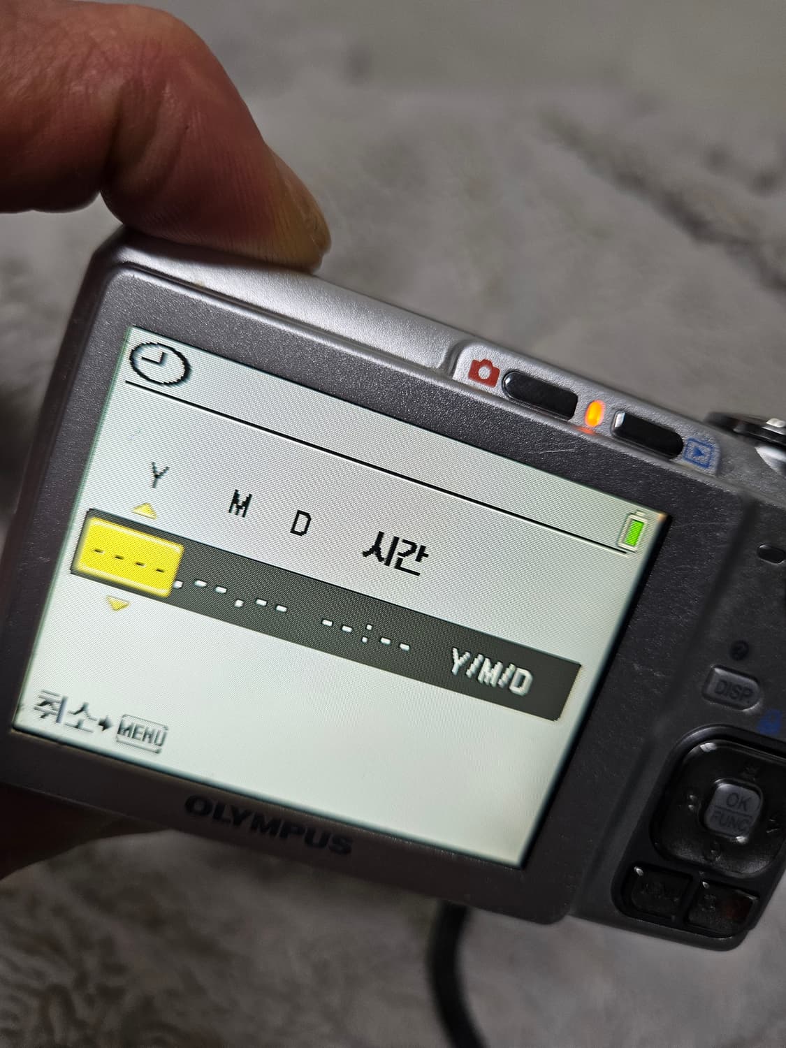 올림푸스 X-845 실버 디지털카메라 레트로 디카 상품이미지6