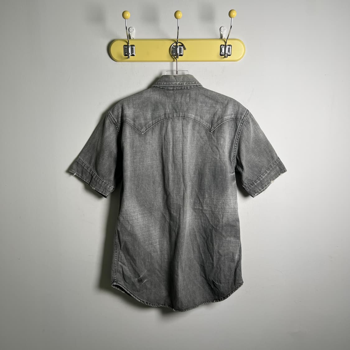 리바이스 레드루프 웨스턴 데님 반팔 셔츠 L 상품이미지3