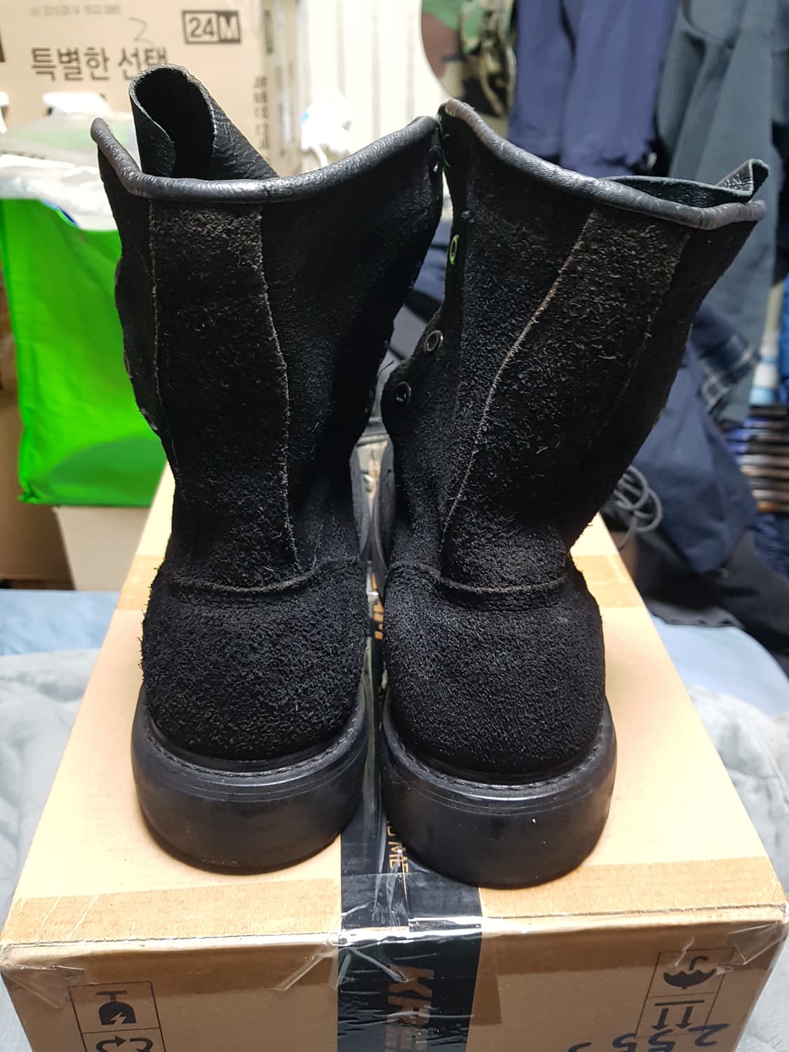 해병대 개선 봉합식 전투화 군화 255S 판매 상품이미지3