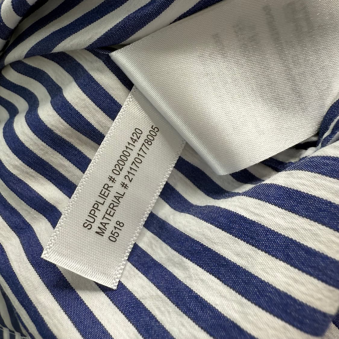 [6] 폴로 블루 스트라이프 셔츠 상품이미지7