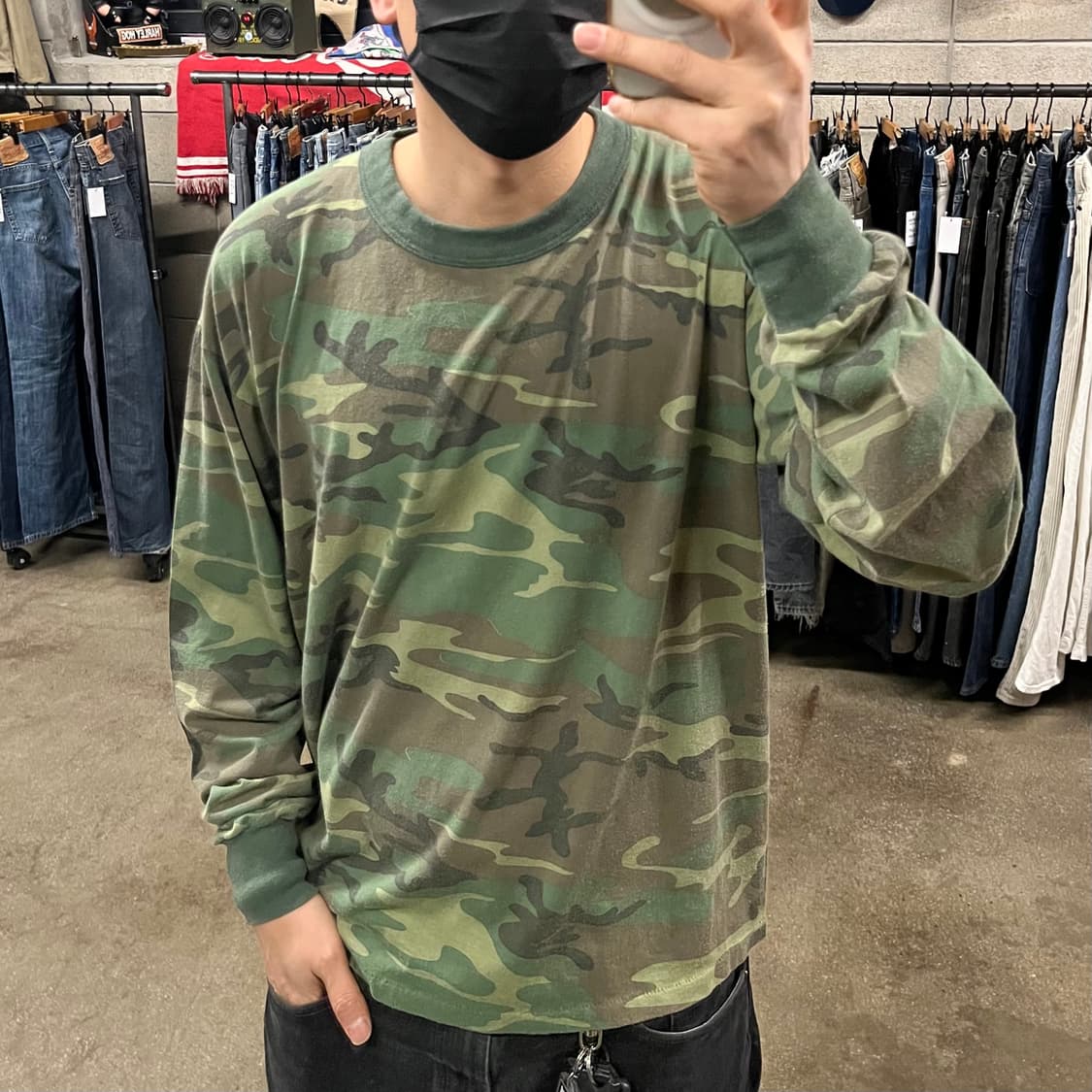 80s 빈티지 우드랜드 롱슬리브 (105-110) 상품이미지8