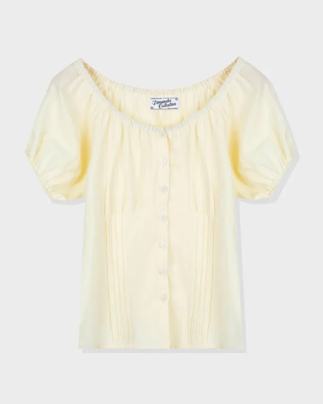 디망쉬 Dimanche 퍼프 블라우스 상품이미지3